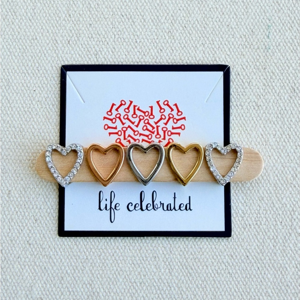 *Open Heart Charm* KEEP COLLECTIVE~Retired Your Choice $10 Each